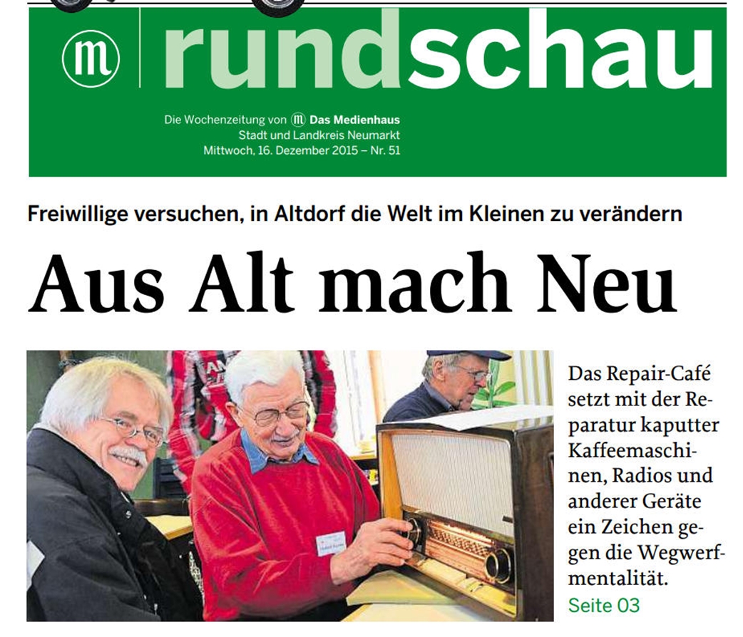 1.Teil Artikel aus Neumarkter Rundschau vom 16.12.2015